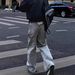 Vintage American Baggy Cargo Pants With Splatter Paint & Studs - Streetwear Carpenter Jeans For Men (Grey/Green/Blue) | Drawstring Waist_mkmklike.com