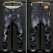 Men's Jeans Casual Men's Elastic Slim Fit Spring And Autumn Pants_mkmklike.com