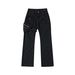 Men's LGB Cargo Black Gun Pants - Streetwear Overalls With Lace-Up Design, Urban Vibe Style_mkmklike.com