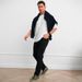 Men's Premium Loose Straight Leg Jeans Summer Trousers_mkmklike.com