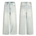 Cloud Wash Blue Jeans For Men & Women – Slim Straight-Leg Relaxed Fit Casual Denim Pants (Mid-Rise, Non-Stretch, S-XXL, Lightweight Cotton)_mkmklike.com