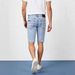 Men's Stretch Ripped Jeans New Style Five Point Pants Trendy Versatile Shorts_mkmklike.com