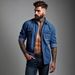 Men's Clothing Denim Shirt Spring And Autumn Cardigan_mkmklike.com