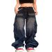 Women's High-Waisted Stretch Denim Jeans With Multi-Pockets, Comfortable & Stylish For Casual & Streetwear_mkmklike.com