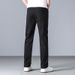 Jeans Men's Straight Elastic Versatile Cotton High Waist Business Pants New_mkmklike.com
