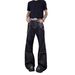 Snake Denim Jeans Men's Autumn American High Street Black Scimitar Pants Loose Versatile Micro-pull Pants_mkmklike.com