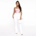 Women's High-waisted Stretch Flared Pants_mkmklike.com