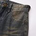 Color Block Washed Wide-Leg Jeans For Men Oversize Loose Casual Dad Hip-Hop Trend Straight-Leg Long Pants_mkmklike.com