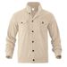 Cross-Border Foreign Trade New Corduroy Lapel For Men, Light And Mature Casual Versatile Multi-Poc Workwear Men's_mkmklike.com