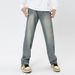 Nordmann Vintage Washed Jeans For Men Loose Straight Autumn Winter American High Street Versatile Cool Casual Pants_mkmklike.com