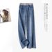 High End Wide Leg Pants for Women Slimming Straight Elastic Waist Fashionable Versatile Petite Autumn Style 2025_mkmklike.com