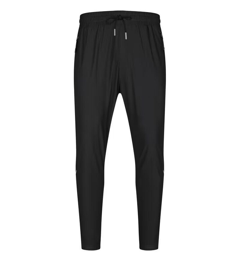 Men's Clothing Sports Trousers Thin Fitness Running Casual Pants Slim Elastic Quick-Drying Breathable Trousers_mkmklike.com