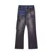 Boys Wear High-end Pants, High-street Trendy Black And Gray Shawl Jeans, Men's Straight-leg Loose Cargo Pants_mkmklike.com