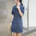 French Polo Dress For Women In The Summer Of 2025, With High-End Cool Style, Featuring A Cinched Waist And Slimming_mkmklike.com