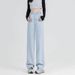 Women's High-Waisted Flared Jeans – Winter Warm Fleece-Lined Wide Leg Pants With Stretch (XS-3XL, Multiple Colors)_mkmklike.com