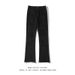 American Vintage Straight Leg Slimming Edge Distressed Jeans Brand High Street Black Micro Flared Long Pants For Men_mkmklike.com