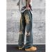 Nordmann Men's Ripped Jeans American High Street Retro Casual Spring Autumn Loose Straight Vibe Style Design Pants_mkmklike.com