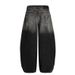 American Style Washed Black Scimitar Jeans Men's Trendy Brand Long High Street Wide Leg Loose Draped Vintage Pants_mkmklike.com