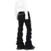 American Street Hip-hop Heavy-duty Double-layer Patched Distressed Washed High-street Youth Skinny Rock Biker Jeans_mkmklike.com