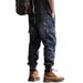 New American Trendy Brand Tooling Jeans Men's Loose Large Size Spring Men's Ruffian Handsome Casual Leggings_mkmklike.com