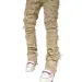 Fashion Mens Regular Fit Stacked Jeans Patch Distressed Destroyed Straight Denim Streetwear Clothes Casual Jean Pants_mkmklike.com