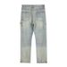 Men's Clothing Retro Fashion Trend Washed Logging Jeans Design Sense Trendy Loose Niche Long Jeans_mkmklike.com