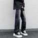 Hiphop Pants Street China-Chic Five-Star Jeans Male Teenagers High School Students Embroidery Straight Trousers_mkmklike.com