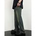 Nordmann American Retro Washed Jeans For Men, Slightly Flared Loose Straight Long Pants, BF Autumn Winter High Street Trendy_mkmklike.com