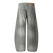 Splashed Ink Spray Paint Washed Scimitar Jeans Men's Loose Versatile Vintage High Street Trendy Brand Niche Wide-Leg_mkmklike.com