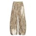 American Gradient Leopard Print Vintage Jeans For Men Women, New Autumn Style, Cool And Stylish Straight Slimming_mkmklike.com