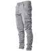 European And American New Jeans Men's Side Pockets Small Feet Tight Jeans Men_mkmklike.com