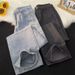 Men's Clothing Minimalist Men's Jeans, Instagram Worthy Retro Hong Kong Style, High Street Loose Straight Leg, Versatile Basic Casual Pants._mkmklike.com