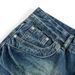 American Style Washed Floor-Length Flared Vibe Trend Men's Long Distressed Denim Loose Wide-Leg Bell-Bottom Pants_mkmklike.com