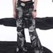Men's Clothing Hip Hop Street Style National Trend High Street Loose Heavy Washed Straight Pants For Women_mkmklike.com