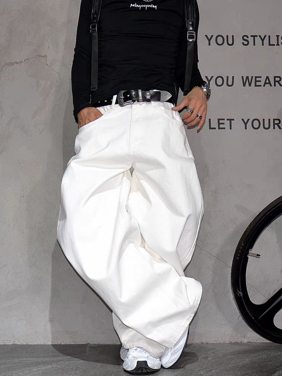 Cleanfit White Straight-Leg Jeans For Men – Summer Vintage Washed Denim Pants (Xs-Xxl, Classic Fit)_mkmklike.com