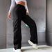 Women's Clothing beltless trousers high waist season wide-leg trousers straight loose temperament commuter trousers _mkmklike.com