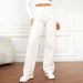 Women's High-Waisted Slim Fit Straight Leg Jeans Spring/Summer Wide Leg Trousers Loose Wide Leg Jeans_mkmklike.com