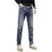 Men's Jeans 2025 New Trendy Loose Straight Leg Men's Spring Elastic Slim Fit Casual Long Pants_mkmklike.com