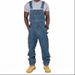Stylish Men's Suspender Denim Jumpsuit Ripped Jeans Trousers_mkmklike.com