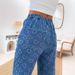 Women's Clothing Autumn And Winter New Casual Denim Trousers Love Hook Flower Washed Straight Jeans Women's_mkmklike.com