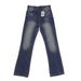 Men's Clothing Independent Jeans Slightly Flared Dark Blue High Ounce Strongest Washed Cat Whisker High Street Loose Cotton Top Version Cross Border_mkmklike.com