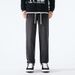 Men's Clothing Men's Streetwear Jeans – Vintage Washed Relaxed Straight Fit Denim Pants For Urban Style_mkmklike.com