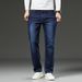 Large Size Men's Spring And Autumn New Jeans Men's American Slim-fit Straight Jeans Men's Fattened Plus Size Pants Men_mkmklike.com