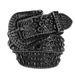 HOT Men's Jeans Rhinestone Large Size Women's Western Denim Shiny Rivet Design Leather HipHop Punk Rock Y2K Style Belt_mkmklike.com