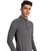 Men's Clothing Dark Pattern Quick-Drying Clothes Long-Sleeved T-Shirt Stand-Up Collar Polo Fitness Sports Running Breathable Tide_mkmklike.com