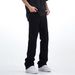 Unisex Black Cargo Jeans High Street Style Vibe Versatile Straight Leg Slightly Flared Slimming Long Pants mid Waist_mkmklike.com