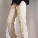 Men's Clothing Men's Ripped Wide Leg Jeans Hip Hop Loose Straight Leg Pants Spring Autumn Lazy Style Outerwear_mkmklike.com