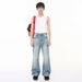 Men's Clothing Summer New Products Cleanfit Washed Light Colored Drape Jeans_mkmklike.com