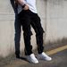 Men's Trendy Brand Cargo Pants Loose Fit Multi Pocket Versatile Stretch Casual Trousers American Style_mkmklike.com