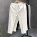 Men's Elastic Waist Casual Pants Simple Solid Color New Style Light Luxury Comfortable Fashionable Trendy Long Pants_mkmklike.com